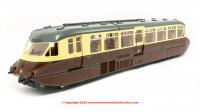 7D-011-003S Dapol Streamlined Railcar number 16 in GWR Chocolate & Cream livery with GWR Twin Cities crest